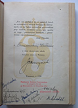 WOYSZWIŁŁO JULIAN. Józef Piłsudski. Life, ideas and deeds 1867 - 1935. w-wa 1937....