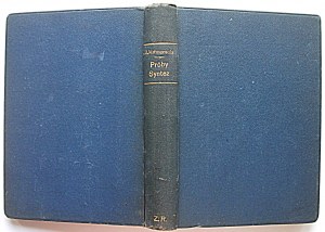 MATUSZEWSKI IGNACY. Attempts at synthesis. Bydgoszcz 1938. publishing and printing Institute Publishing Polish Library....