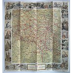 [MAPA]. STANDARD = Luftbildkarte für Kraftfahrer. Deutsche Landschaft Plan 13. Schlesien [Breslau - Glatz]...
