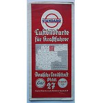 [MAPA]. STANDARD = Luftbildkarte für Kraftfahrer. Deutsche Landschaft Plan 27 [Stetin]...