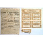 [PLEDGE LETTER]. CREDIT SOCIETY OF THE CITY OF WARSAW. Pledge Letter 8% for 500 Zlotys. No. 316980...