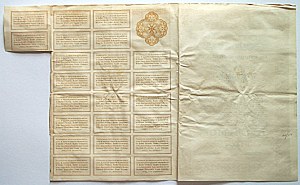 [OBLIGATION]. Republic of Poland. OBLIGATION 4 1/2% Internal State Loan 1937....