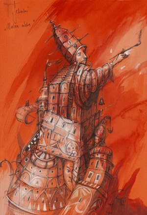 Tomasz Sętowski (born 1961), Painter of the sky