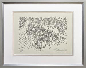 Edward Dwurnik (1943 - 2018 ), Kraków Sukiennice, 2005