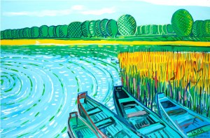 Edward Dwurnik (1943 - 2018 ), Ikar, 2010