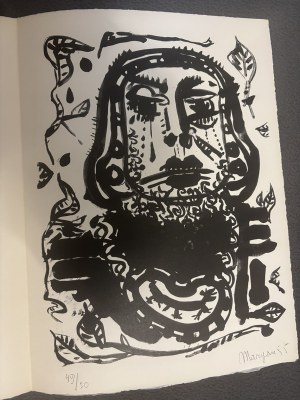MARYAN Pinchas Burstein (Nowy Sącz, Polsko, 1927 - New York, 1977), Golem, 1955