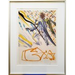 Salvador Dalí (1904 - 1989), La parole divine z cyklu Les Vitraux, 1974