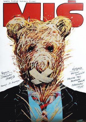 Andrzej Pągowski (ur. 1953), Miś, plakat filmowy