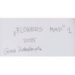 Gossia Zielaskowska (ur. 1983, Poznań), Flowers map, dyptyk, 2025