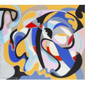 Edyta Matejkowska (ur. 1983, Mińsk Mazowiecki), Escape from the cyclone z cyklu Niebieski taniec, 2025