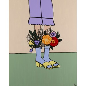 Ewa Konstantynowicz-Goss (ur. 1983, Kielce), Flowers, 2025