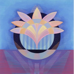 Dorota Zuber (ur. 1979, Gliwice), Crystalized Glow, 2023