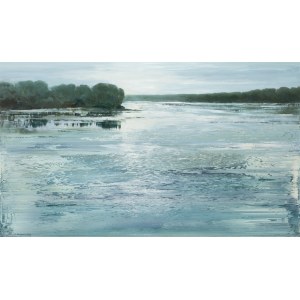Jagoda Kaczmarczyk-Hudzik (ur. 1966, Kraków), Pejzaż wiślany CXI, 2025