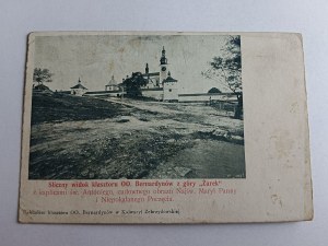 POHLEDNICE KALWARIA ZEBRZYDOWSKA, POHLED NA BERNARDINSKÝ KLÁŠTER Z VRCHOLU ŻARKI, PŘEDVÁLEČNÁ DOBA