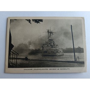 SHIPPING SHIP of the Schleswig-Holstein, GDAŃSK WESTERPLATTE