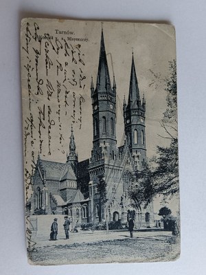 POHLEDNICE TARNOVSKÉHO KOSTELA XX MISYONARZY, PŘEDVÁLEČNÝ ROK 1910