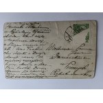 POHLEDNICE TARNOVSKÉHO KOSTELA XX MISYONARZY, PŘEDVÁLEČNÝ ROK 1910