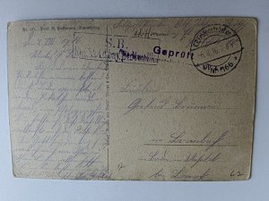 POHLEDNICE MALUJÍCÍ HOFFMANNA, VOJÁCI ARMÁDY, PŘEDVÁLEČNÝ ROK 1916