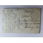 POHLEDNICE WILNO KOSTEL SVATÉHO PETRA A PAVLA, PŘEDVÁLEČNÁ, ZNÁMKA 1917