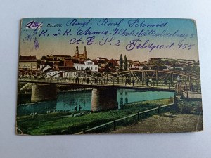 POHLEDNICE UŻHOROD, UKRAJINA, PŘEDVÁLEČNÝ ROK 1915