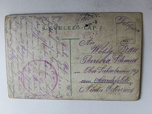 POHLEDNICE UŻHOROD, UKRAJINA, PŘEDVÁLEČNÝ ROK 1915