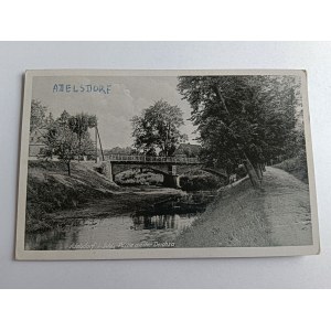 POCZTÓWKA ZAGRODNO ADELSDORF, POW ZŁOTORYJA 1943 R