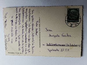 POHLEDNICE WROCŁAW BRESLAU, NÁMĚSTÍ, ZNÁMKA 1936