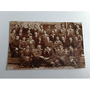 PHOTO WILNO SCHOOL KLASSA VII B GYMNASIUM 1934