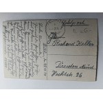 POCZTÓWKA LUBLIN 1939 R, STEMPEL SWASTYKA
