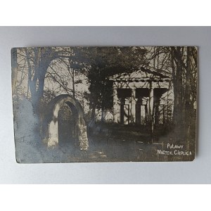 POSTCARD PULAWY, CIEPLICA BRIDGE, PRE-WAR 1928, STAMP