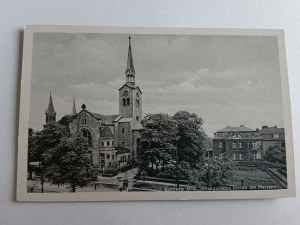 POHLEDNICE KATOWICE, KATTOWITZ, EVANGELICKÝ KOSTEL
