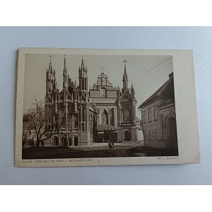 POCZTÓWKA WILNO KOŚCIÓŁ ŚW ANNY I BERNARDYNÓW