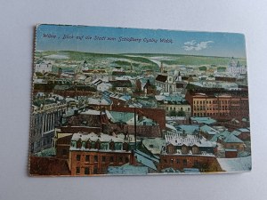 CARTE POSTALE WILNO, VUE GÉNÉRALE, AVANT-GUERRE