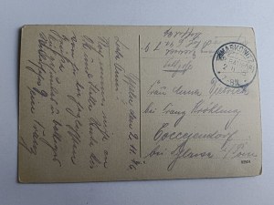 POSTCARD OPOLE OPPELN, PIAST CASTLE, PRE-WAR 1916, STAMP MARKOWITZ