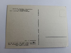 POHLEDNICE VARŠAVSKÉ MUZEUM POLSKÉ ARMÁDY SALA LUDOWA, POLSKÁ ARMÁDA