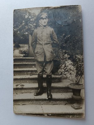 POHLEDNICE VOJÁKA Z PŘEDVÁLEČNÉHO ROKU 1918