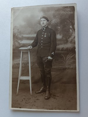 POHLEDNICE VOJÁKA Z PŘEDVÁLEČNÉHO ROKU 1918