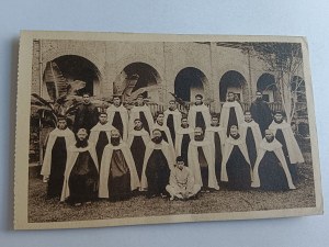 POHLEDNICE MISIE BOSÝCH KARMELITÁNŮ QUILON VÝCHODNÍ INDIE, PŘEDVÁLEČNÁ DOBA