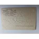 POSTCARD NEW YEAR, ANGEL, EMBOSSED, PRE-WAR