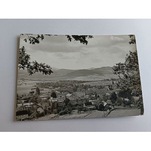POSTCARD PRL LĄDEK ZDRÓJ GENERAL VIEW, STAMP