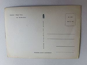 POSTCARD PRL GDANSK DŁUGI TARG