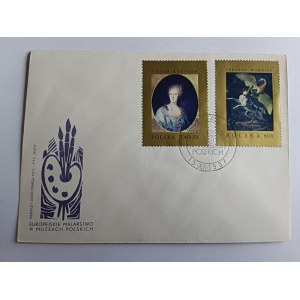 ENVELOPE PAINTING IN POLISH MUSEUMS ROKOTOW, HONDIUS, STAMP, STAMP