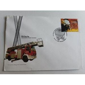 ENVELOPE FIRE DEPARTMENT, FIRE TRUCK, STAMP, STAMP