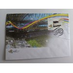 ENVELOPE SOCCER STADIUM POZNAŃ, STAMP