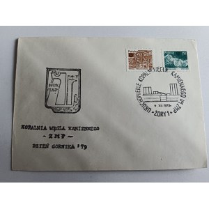 ENVELOPE ŻORY COAL MINE ZMP, STAMP, STAMP