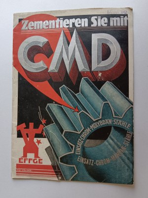 BROCHURE PUBLICITAIRE ENTREPRISE DE CIMENT JAN WAJAND KRAKAU