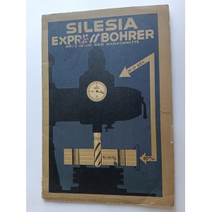 BROCHURE ADVERTISEMENT SILESIA EXPRESS BOHRER, METALLURGICAL PRODUCTS, DRILL, DRILL BITS