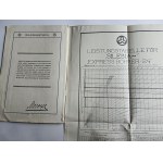 BROCHURE ADVERTISEMENT SILESIA EXPRESS BOHRER, METALLURGICAL PRODUCTS, DRILL, DRILL BITS