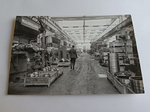 PHOTO KRAŚNIK, LUBLIN, PRODUCTION HALL EXPERIMENTAL PLANT OF BEARING INDUSTRY, METAL PRODUCTS FACTORY, FOT CIEPLICA, STAMP VOICE OF WORK