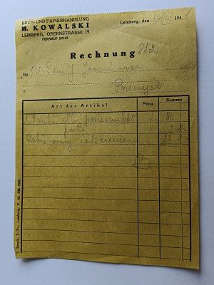LVIV LEMBERG, BILL, SMITH 1944